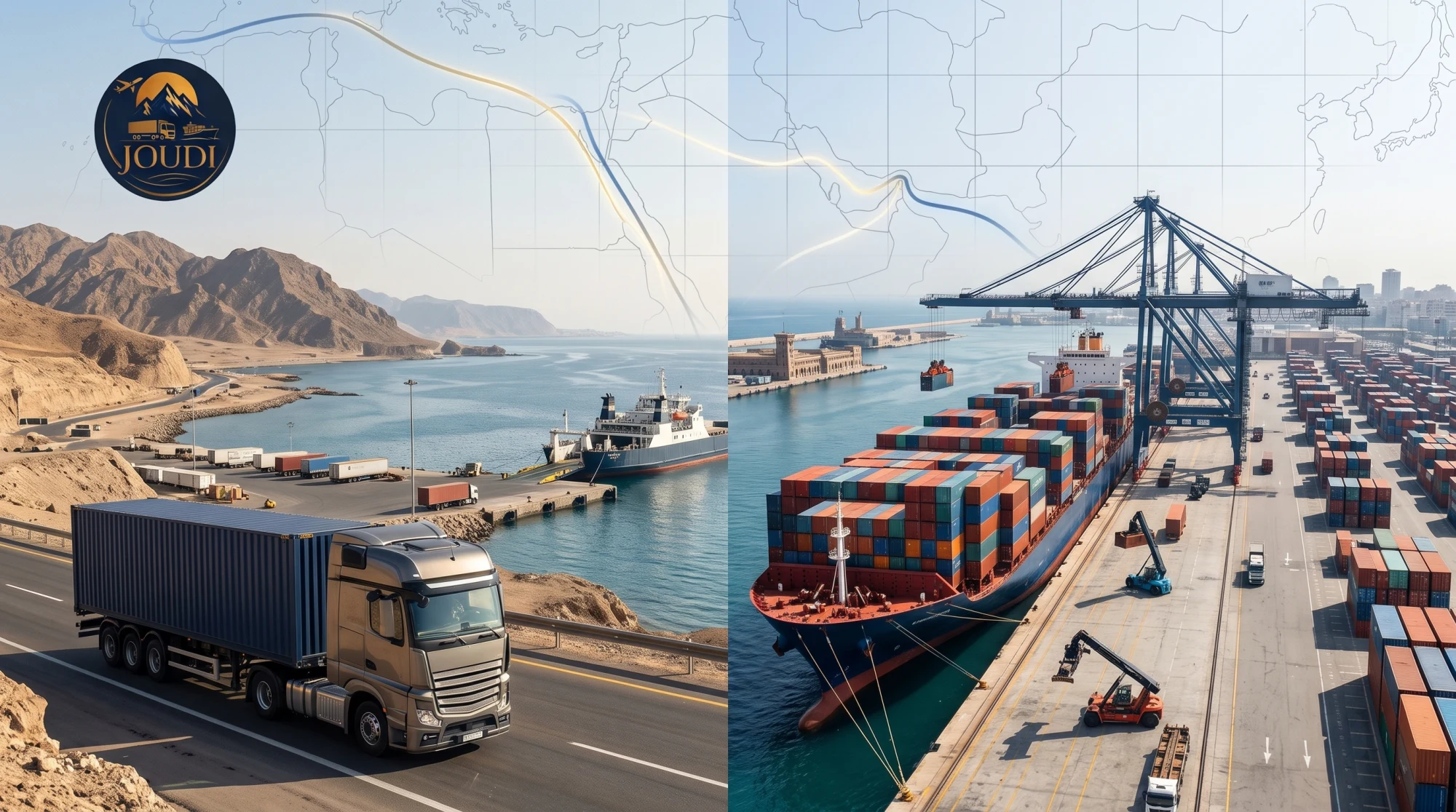 سفاجا ولا الإسكندرية؟ اختيار ميناء وصول بضائعك من الإمارات