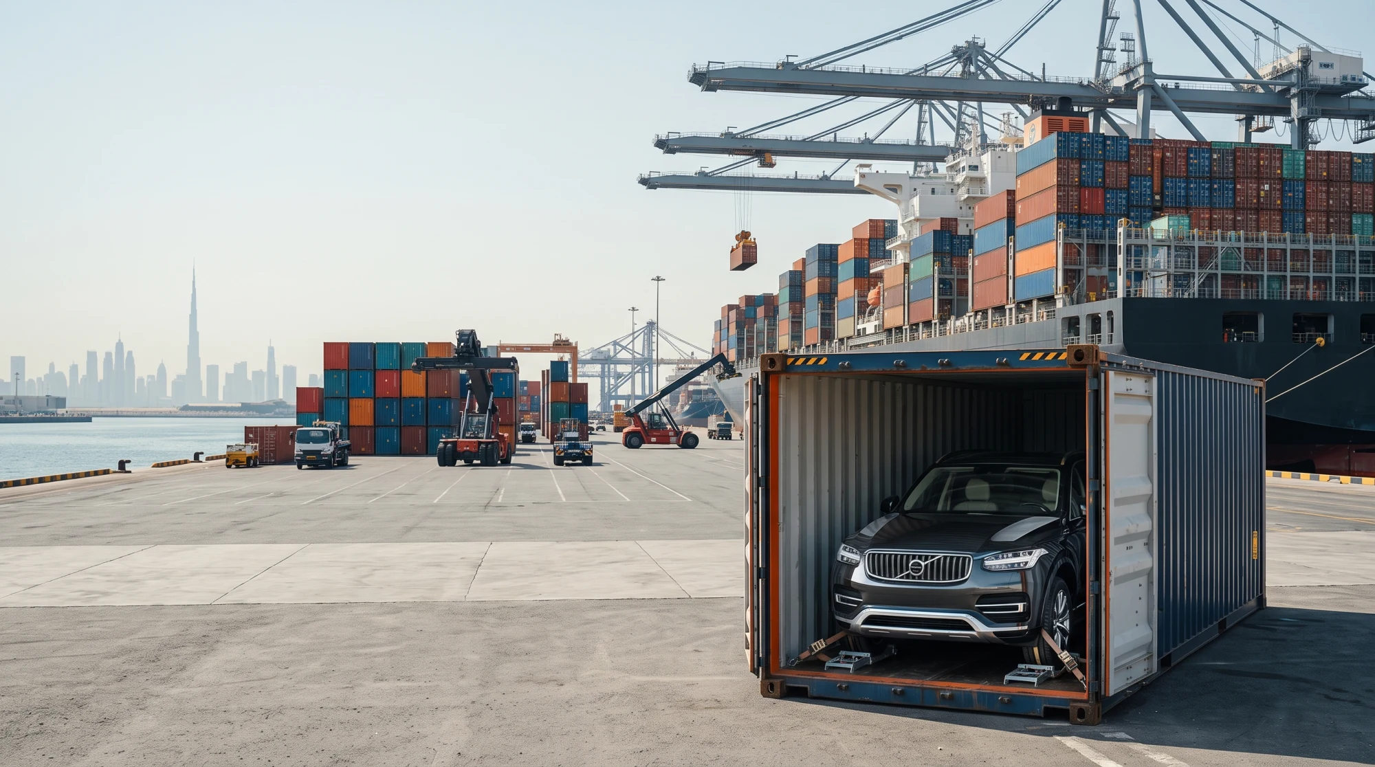 How to easily ship a car from the UAE abroad