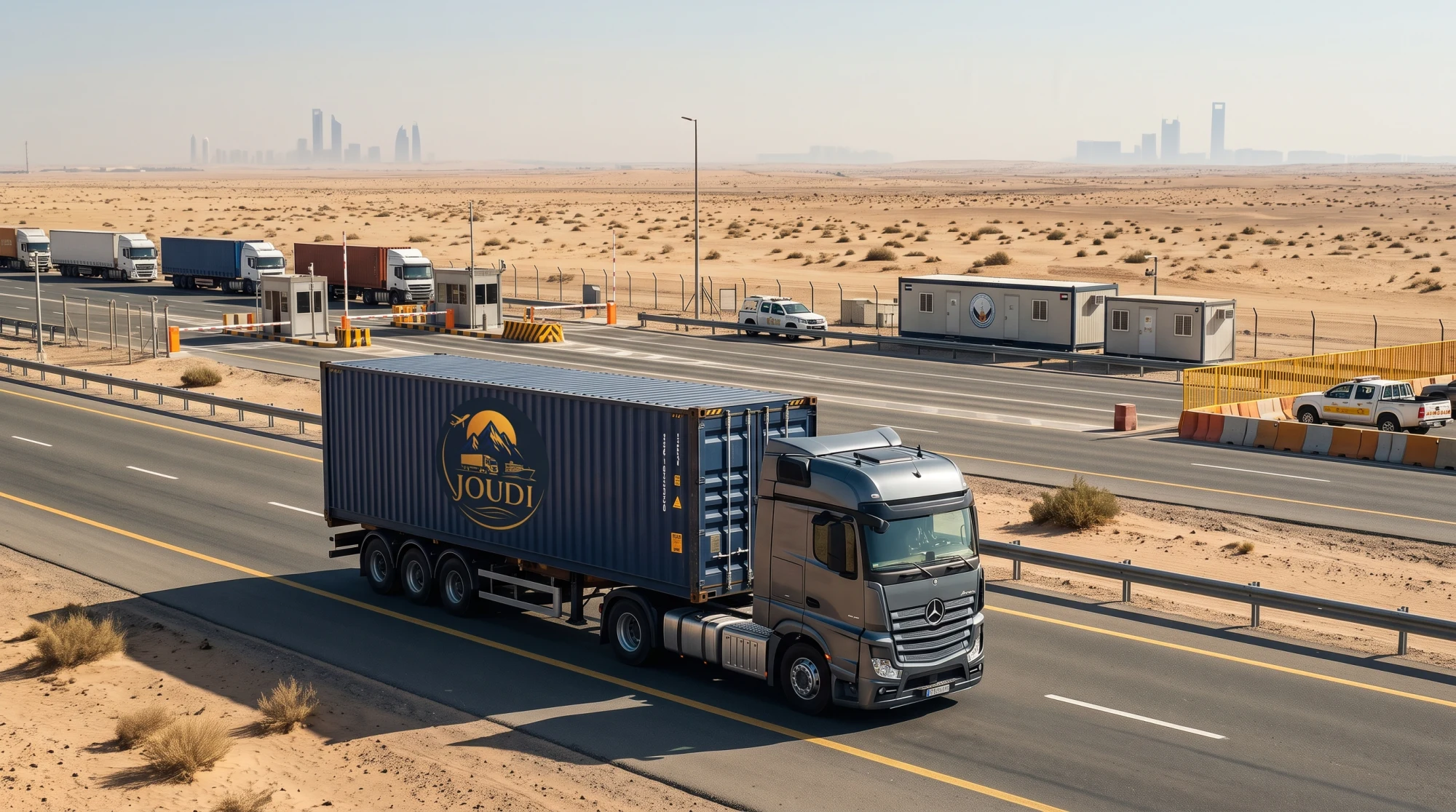 الشحن من السعودية للإمارات براً: دليل شامل