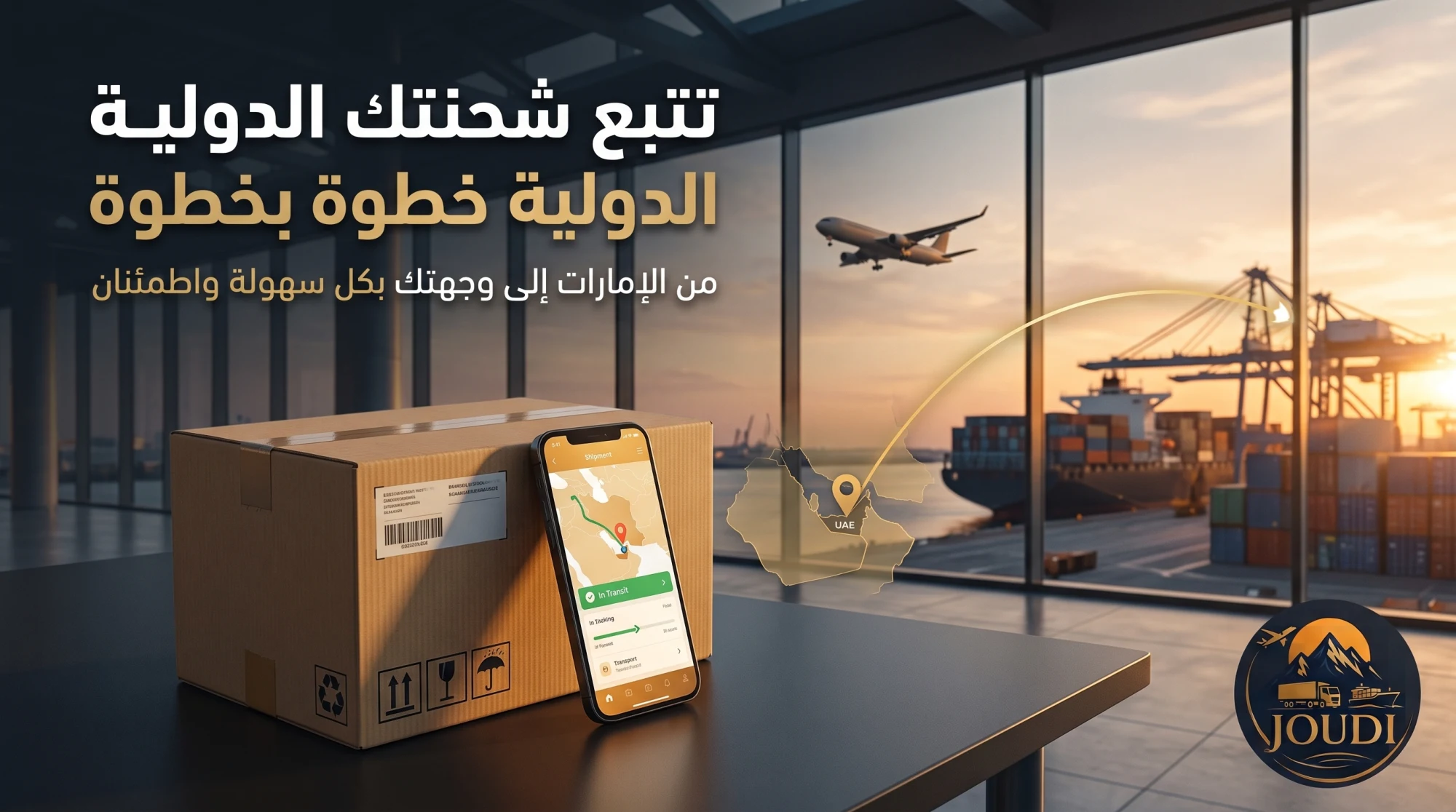 كيفية تتبع شحنتك الدولية من الإمارات: دليل جودي كارجو
