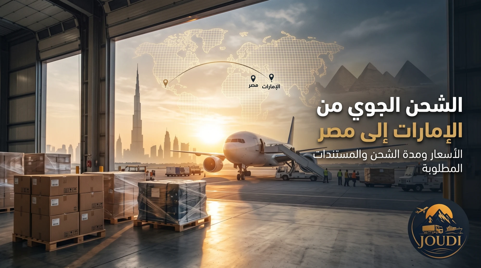 Shipping from UAE to Egypt: Air Cargo Prices, Time & Documents