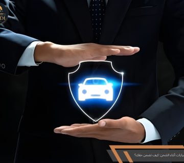 تأمين السيارات أثناء الشحن