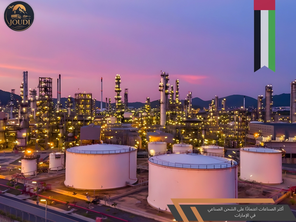 الشحن الصناعي من الإمارات إلى الخارج