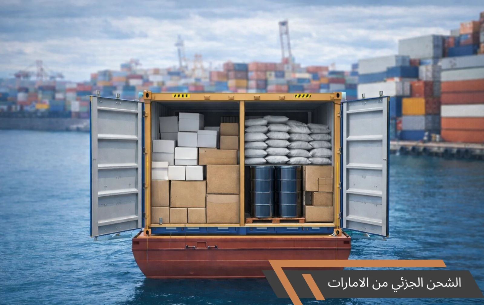 Partial shipping with Joudi Cargo