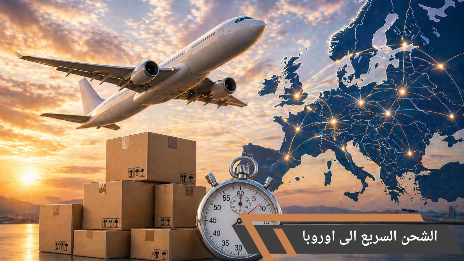 الشحن السريع إلى أوروبا (Express)